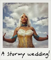 A Stormy wedding!