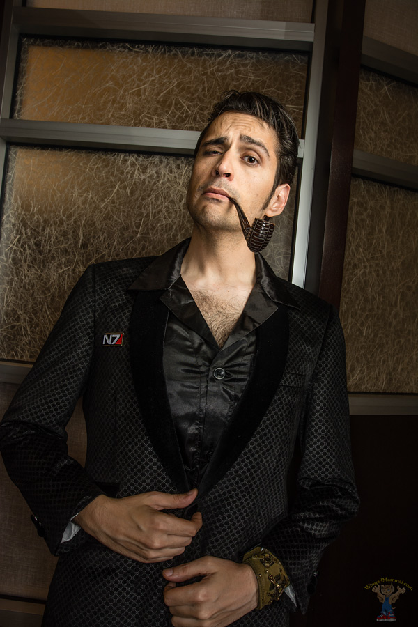 Hugh Hefner Shepard cosplay at Dragon Con 2015!