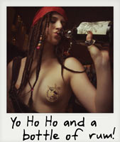 Yo ho ho and a bottle of rum!