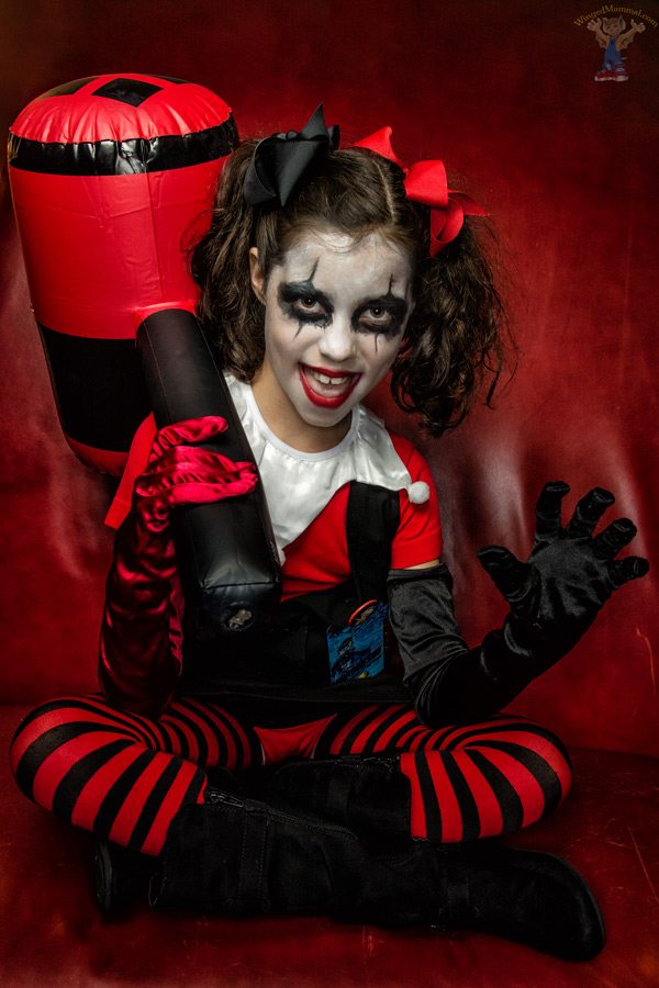 Young Harley Quinn cosplay at Dragon Con 2015!