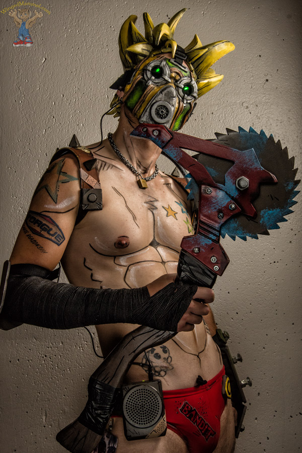 A picture of Psycho cosplay at Dragon Con 2016 taken by Batty!