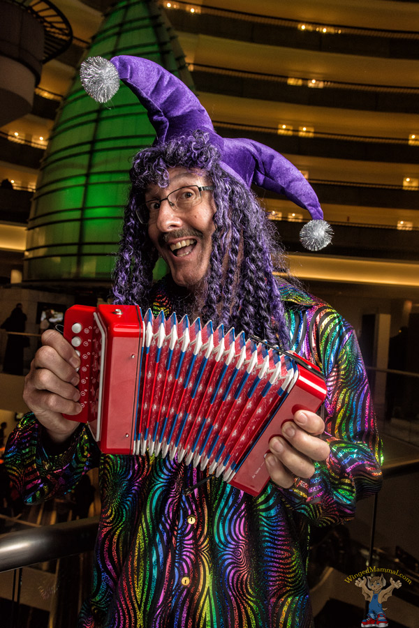 A picture of Weird Al cosplay at Dragon Con 2016 taken by Batty!