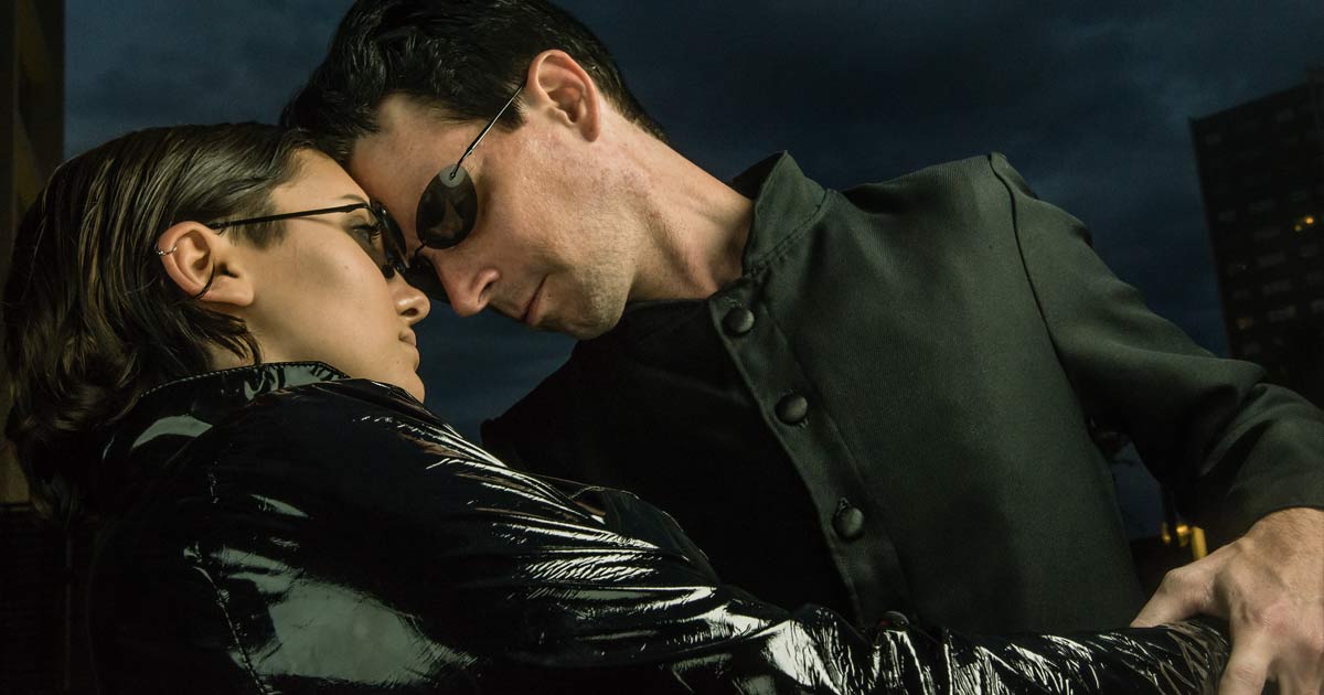 Матрица фото. Матрица the matrix (1999). Матрица перезагрузка нео и тринити. Нео и тринити матрица 4. Матрица воскрешение нео и тринити.