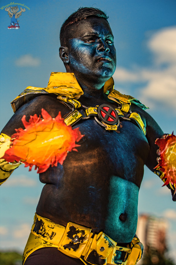 A picture of Sunspot cosplay at Dragon Con 2016 taken by Batty!