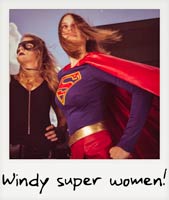Windy super women!