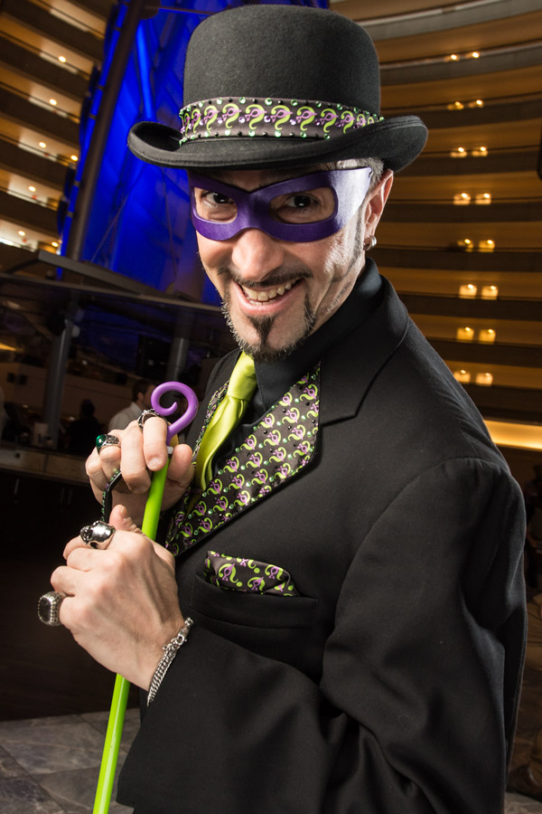 A picture of Riddler cosplay at Dragon Con 2017 taken by Batty!