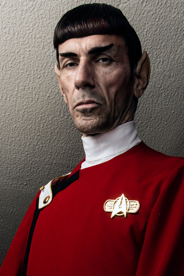 A picture of Spock cosplay at Dragon Con 2017 taken by Batty!