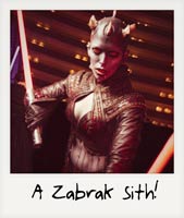 A Zabrak Sith!