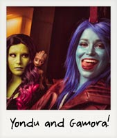 Yondu and Gamora!