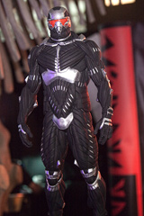 An armored statue!