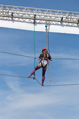 Rope climbing!