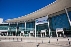 The Koelnmesse north entrance!