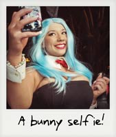 A bunny selfie!