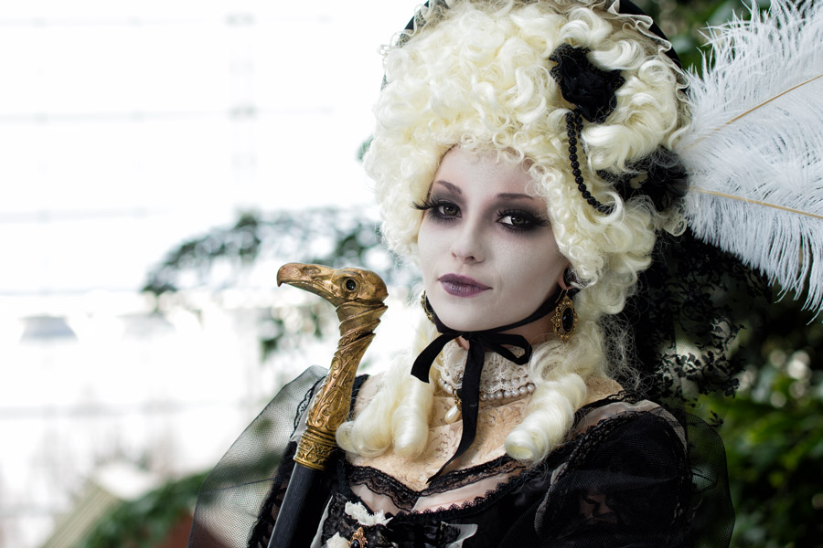 A picture of Dodo Bird Sakizou cosplay at Katsucon 2016 taken by Batty!