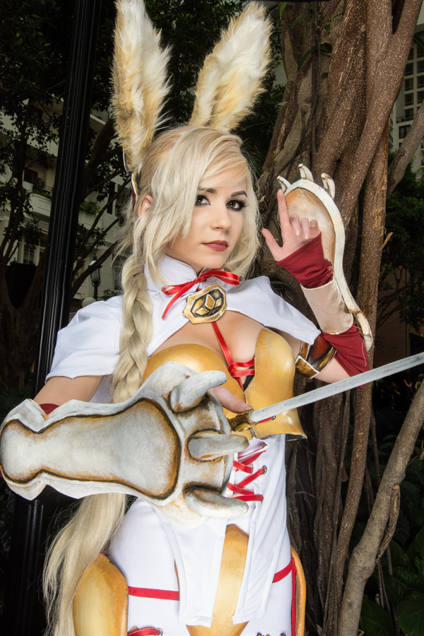 A picture of Nashetaria cosplay at Katsucon 2016 taken by Batty!