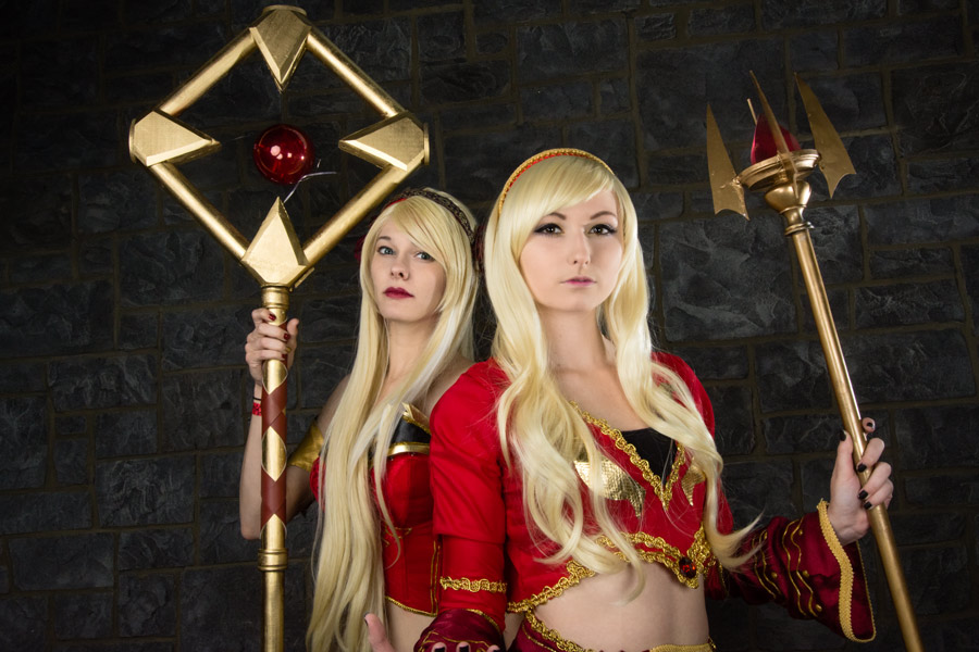 A picture of Blood Elf cosplay at Katsucon 2016 taken by Batty!