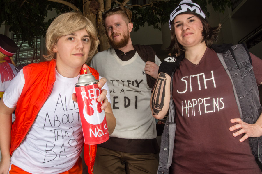 A picture of Star Wars cosplay at Katsucon 2016 taken by Batty!