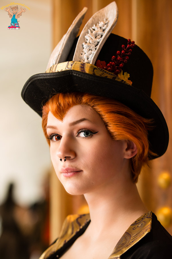 A picture of Hat cosplay at Katsucon 2018 taken by Batty!