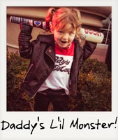 Daddy's L'il Monster!
