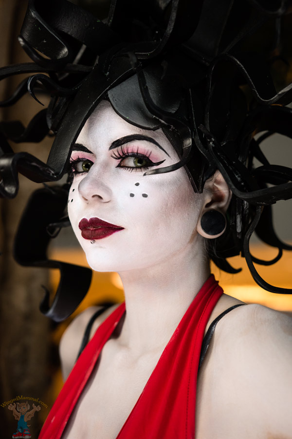 A picture of Sedusa cosplay at Katsucon 2018 taken by Batty!