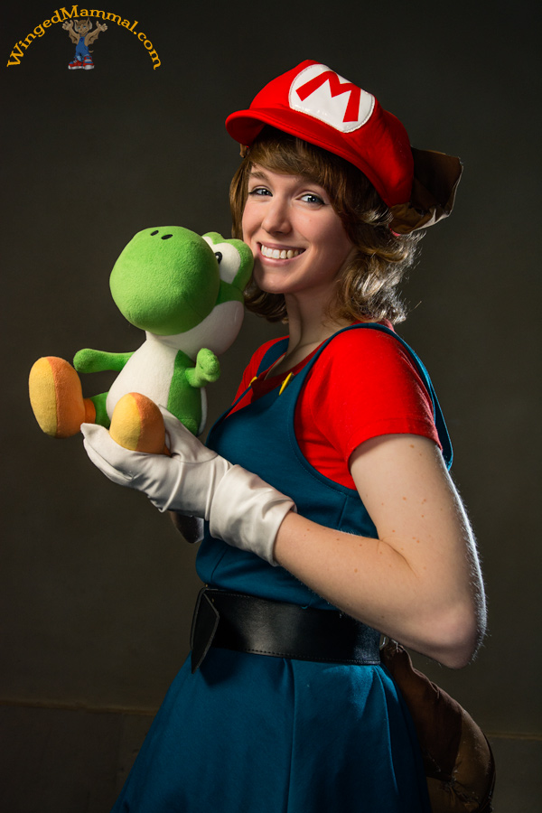 A picture of Mario cosplay at PAX South 2015!