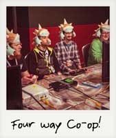 Four way co-op! Four way co-op!