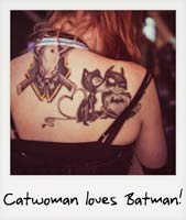 Catwoman loves Batman!