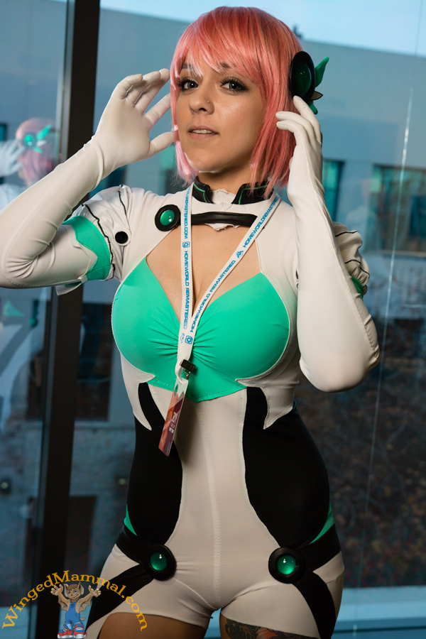 A picture of a Moe Can Change cosplay at PAX South 2015!