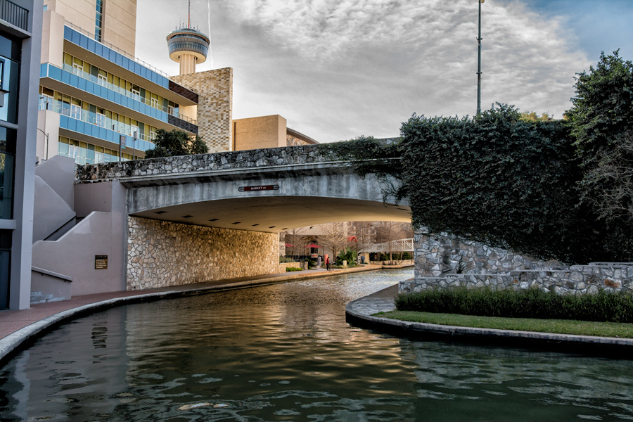 A picture of the River Walk in San Antonio during PAX South 2015!