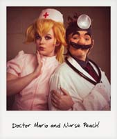 Doctor Mario and Nurse Peach!